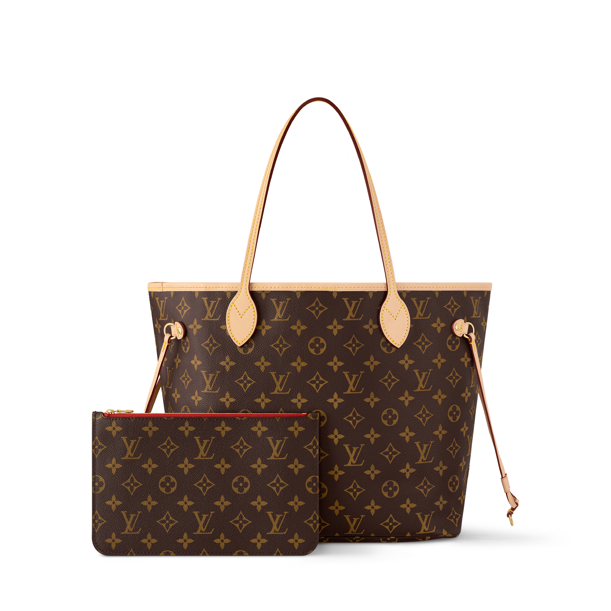 Neverfull MM Monogram Tamanho Médio Sacola
